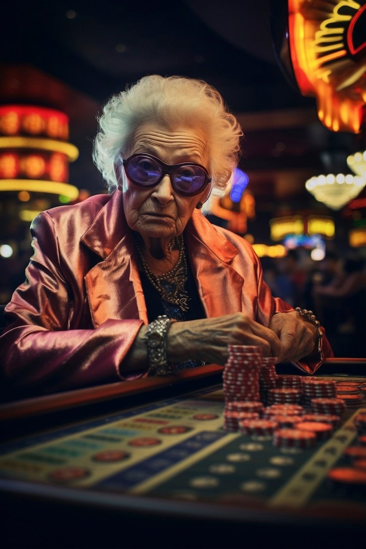 Dealer revealing hole card during Infinite Blackjack hand